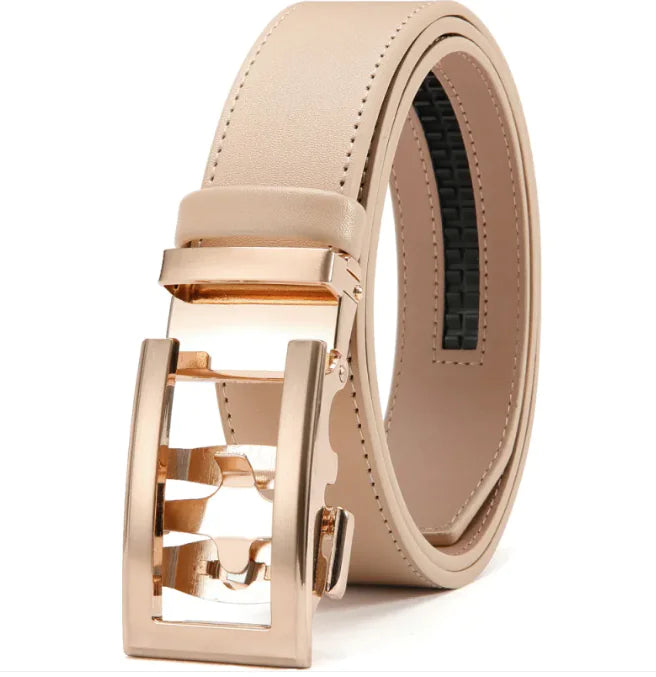 Men's Sleek Alloy Slide Belt